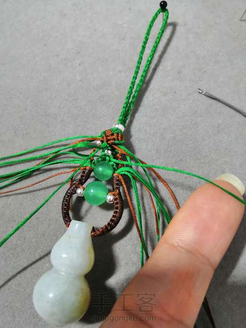 福禄挂件【下】燃结艺彩[原创] 第18步