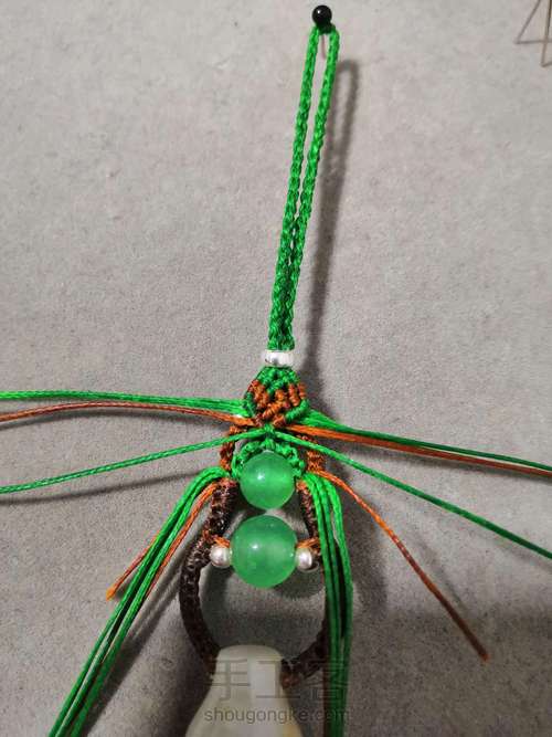 福禄挂件【下】燃结艺彩[原创] 第22步