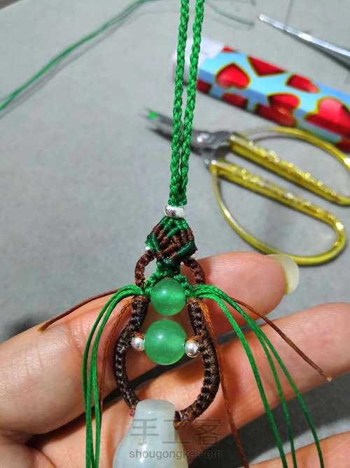 福禄挂件【下】燃结艺彩[原创] 第24步