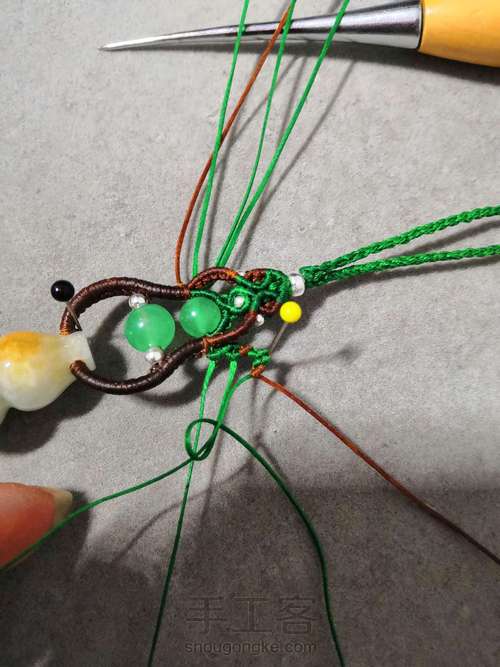 福禄挂件【下】燃结艺彩[原创] 第35步