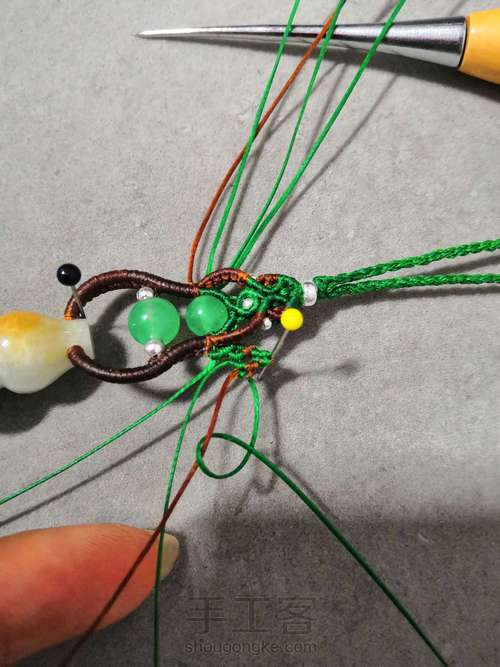 福禄挂件【下】燃结艺彩[原创] 第37步