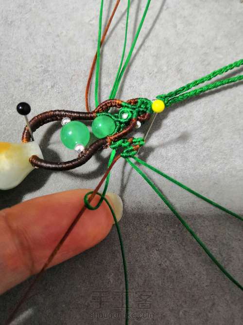 福禄挂件【下】燃结艺彩[原创] 第39步