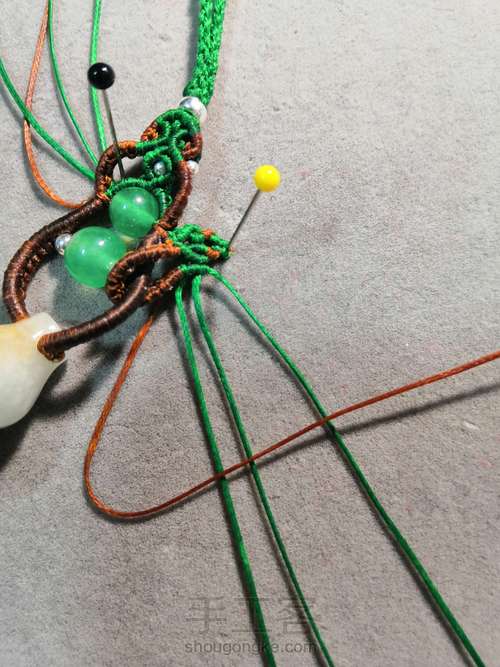 福禄挂件【下】燃结艺彩[原创] 第49步