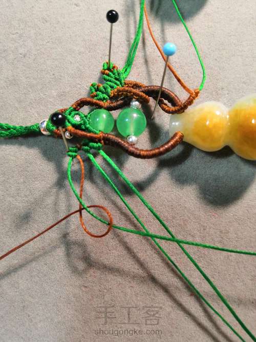 福禄挂件【下】燃结艺彩[原创] 第62步