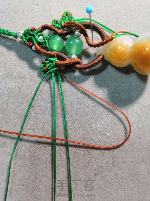 福禄挂件【下】燃结艺彩[原创] 第73步