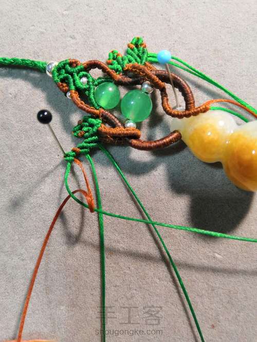 福禄挂件【下】燃结艺彩[原创] 第76步