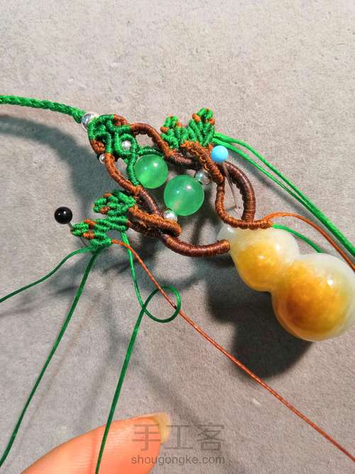 福禄挂件【下】燃结艺彩[原创] 第79步
