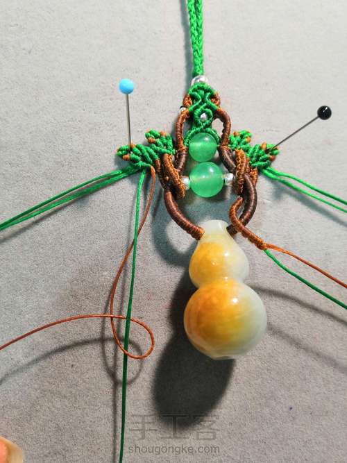 福禄挂件【下】燃结艺彩[原创] 第80步