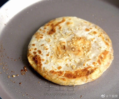 美味芝麻饼 第4步