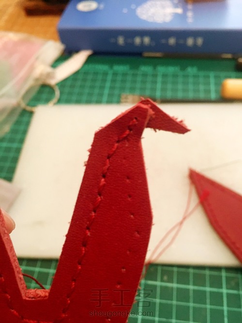 可以带来好运的千皮鹤 第3步