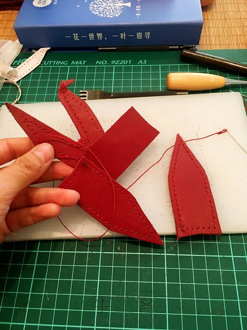 可以带来好运的千皮鹤 第4步