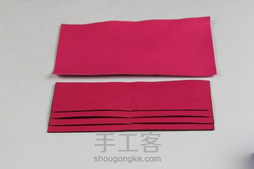 爱马仕Kelly wallet 凯莉钱包制作 第6步