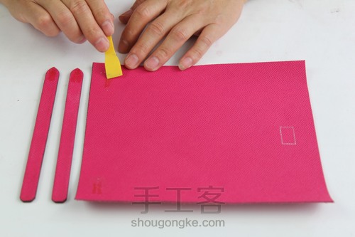 爱马仕Kelly wallet 凯莉钱包制作 第12步