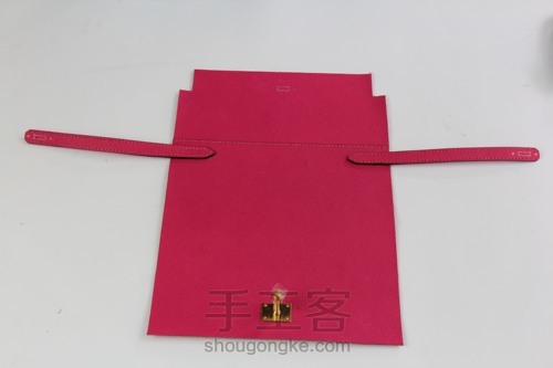 爱马仕Kelly wallet 凯莉钱包制作 第20步
