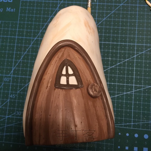 (原创)可爱的蘑菇房子 第13步