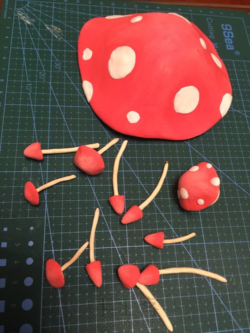 (原创)可爱的蘑菇房子 第22步