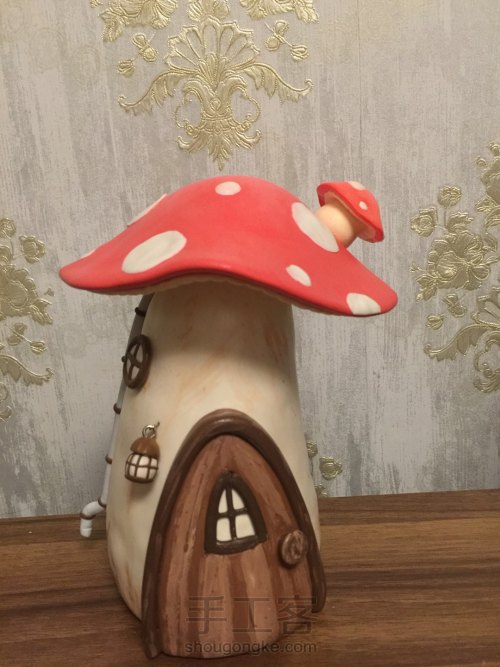 （原创）可爱的蘑菇房子 第26步
