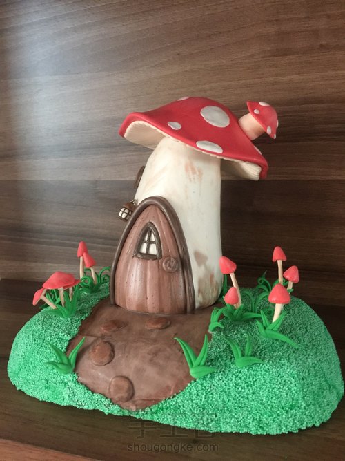 (原创)可爱的蘑菇房子 第31步