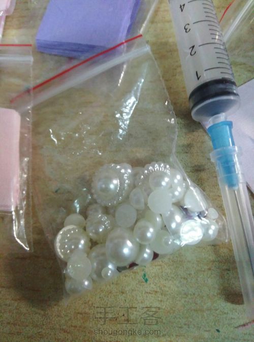 新手可做 略有个性的和风花 稍费时 第2步