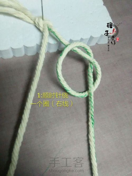 六瓣、八瓣曼陀罗花结 第3步