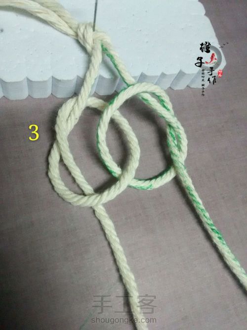 六瓣、八瓣曼陀罗花结 第5步