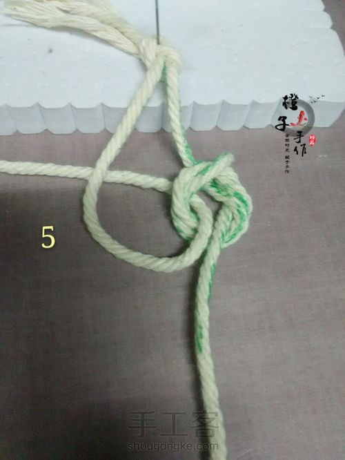 六瓣、八瓣曼陀罗花结 第13步