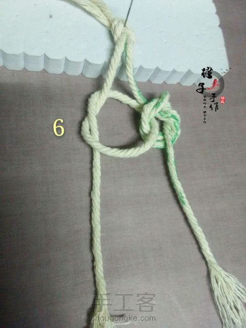 六瓣、八瓣曼陀罗花结 第14步