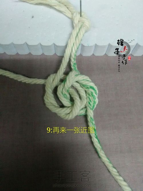 六瓣、八瓣曼陀罗花结 第17步