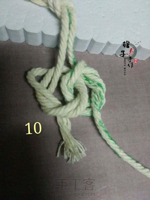 六瓣、八瓣曼陀罗花结 第18步