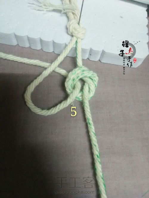 六瓣、八瓣曼陀罗花结 第25步