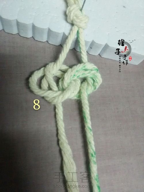 六瓣、八瓣曼陀罗花结 第29步