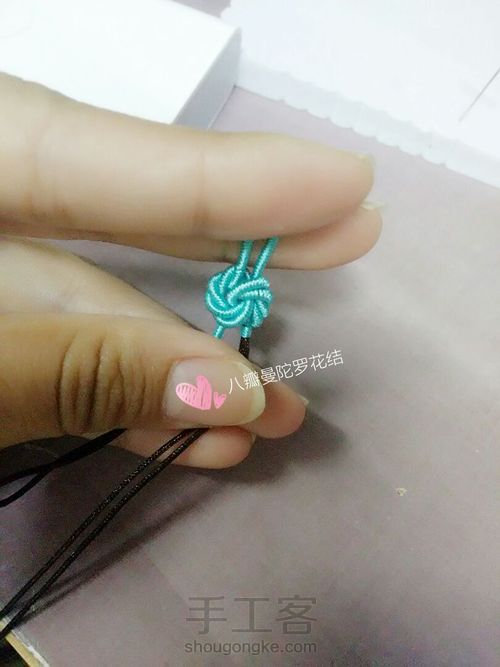 六瓣、八瓣曼陀罗花结 第19步