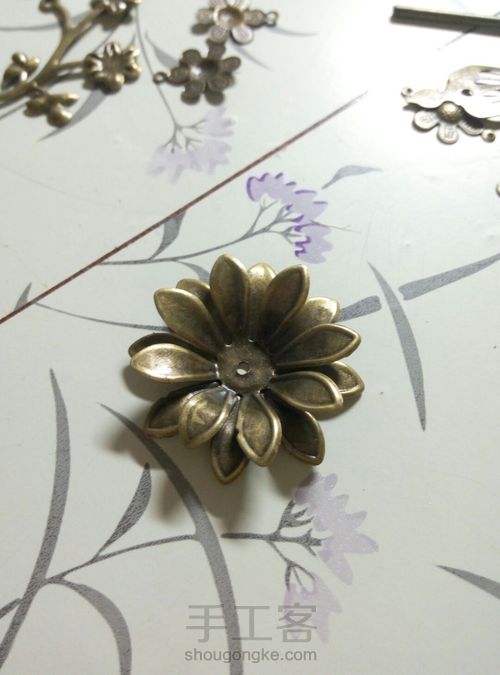 古风发钗，步摇 第4步