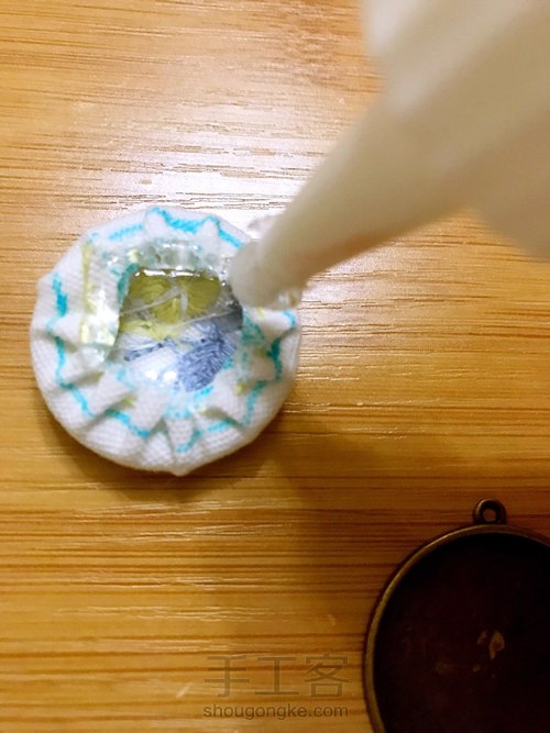 丨刺绣丨花物语系列·夕颜丨 第16步