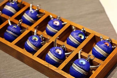 “恶魔之眼”拉链铃铛配饰制作过程 第31步
