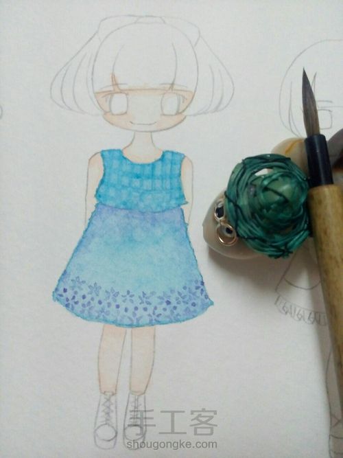 小小少女心 第2步