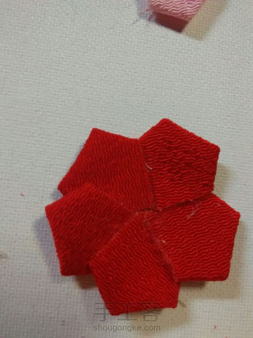 绉布玫瑰🌹 第10步