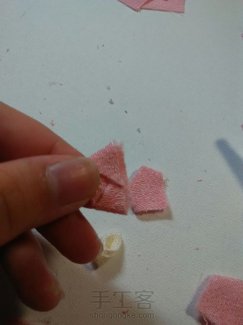 绉布玫瑰🌹 第16步