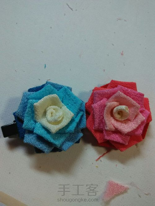 绉布玫瑰🌹 第20步