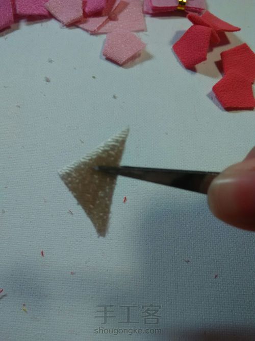 绉布玫瑰🌹 第4步