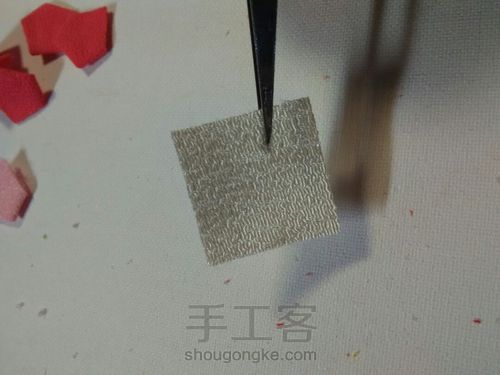 绉布玫瑰🌹 第5步