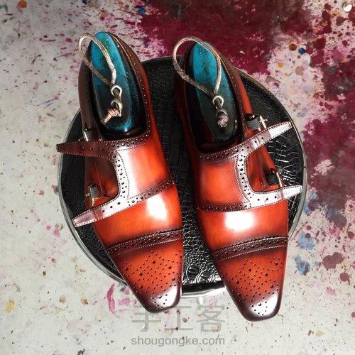 一双鞋、一种染色、一种护理、一种穿着 第19步