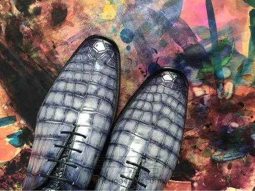 一双鞋、一种染色、一种护理、一种穿着 第27步