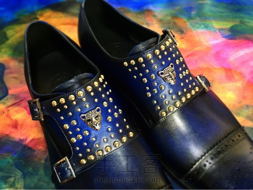 一双鞋、一种染色、一种护理、一种穿着 第38步