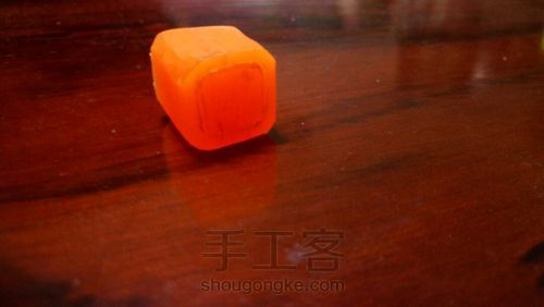 “仁智礼义信”阴刻篆体橡皮章 第6步