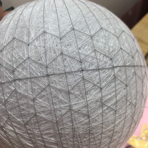 彩虹手鞠 第4步