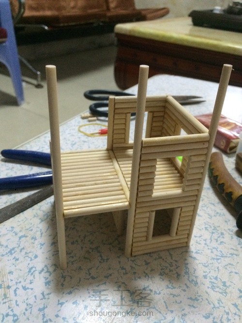 一次性筷子小别墅 第5步