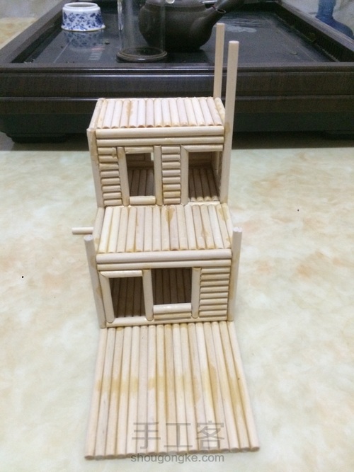 一次性筷子小别墅 第11步