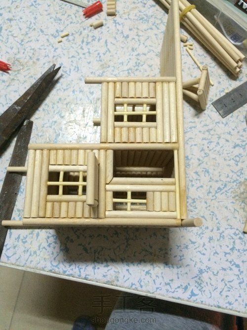 一次性筷子小别墅 第15步