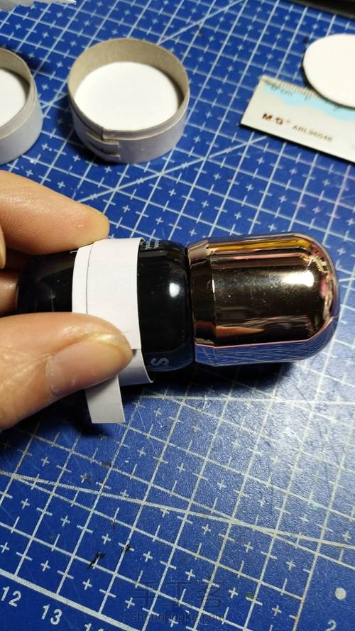 纸板做的食玩笼屉 第4步